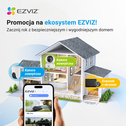 Promocja na kamery marki EZVIZ